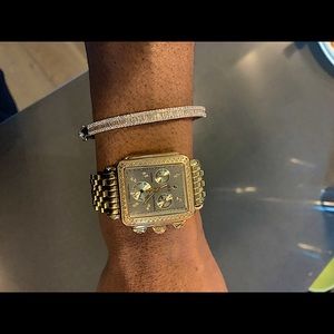 LIMITED EDITION Michele Deco diamond watch!!